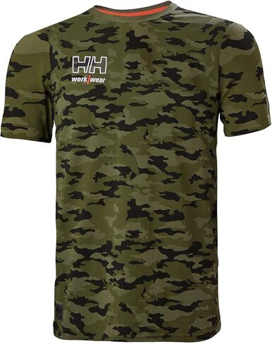 Helly-Hansen Workwear Kensington قمصان قصيرة الأكمام للرجال المصنوعين من مزيج قطني بنسبة 92 ٪ من أجل التنقل العالي in Saudi Arabia