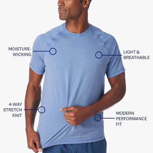 Fair Harbour The Breezeknit Performance Tee-T-Thirt Ultrasoft Performan in Kuwait