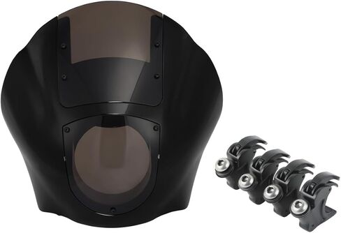 Green-L Quarter Fairing with 39mm Fork Mount Clamps Fit for Harley Sportster XL883 XL1200 Dyna Headlight Cowl Windshield Kit in Saudi Arabia