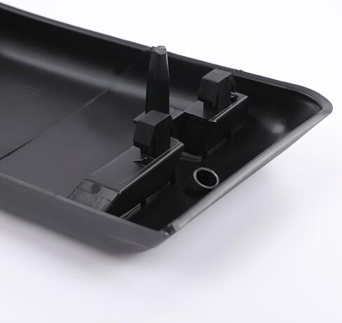 PIT66 Front Bumper Guards Pads & License Plate Frame Bracket Compatible with Ford F150 2009 2010 2011 2012 2013 2014 Insert Caps, 9L3Z17E810B 9L3Z17A385A, Black in Saudi Arabia
