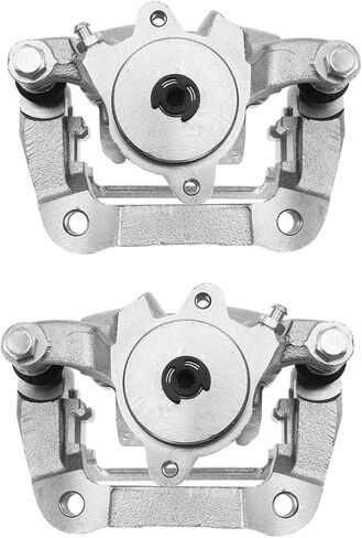 AutoShack Rear Brake Calipers Set of 2 Assembly with Bracket Replacement for Volvo XC70 S80 V60 Cross Country S60 Cross Country 2010-2017 XC60 2011-2018 S60 Driver and Passenger Side BC7690NMPR in Saudi Arabia