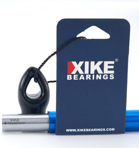 Xike 4pcs 10mm × 500 مم قضبان الصلب قضبان الصلابة قضبان الحركة الخطية المطلي بالكروم رمح قضيب السكك الحديدية الخطية - Metric H8 التسامح in Kuwait