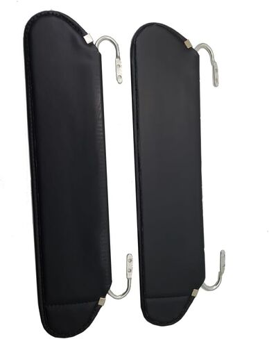 Sun Visor, Pair, Black. Fits Jeep CJ 1972-1986 Pair in Saudi Arabia