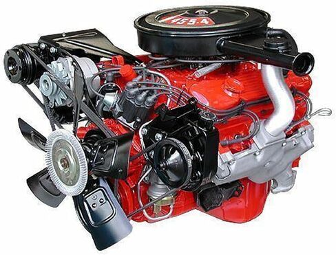 أنبوب مضمّن متوافق مع 1964-1974 Buick Engine Red Pray Paint 1pc in Saudi Arabia