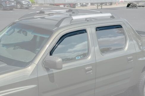 استبدال المتجر المتطرف عبر الإنترنت لعام 2006-2014 هوندا ريدجلين نماذج | EOS Visors JDM على طراز القناة الدخان الملونات الجانبية الجانبية حارس المطر المنحرفات DWV-V101 in Saudi Arabia