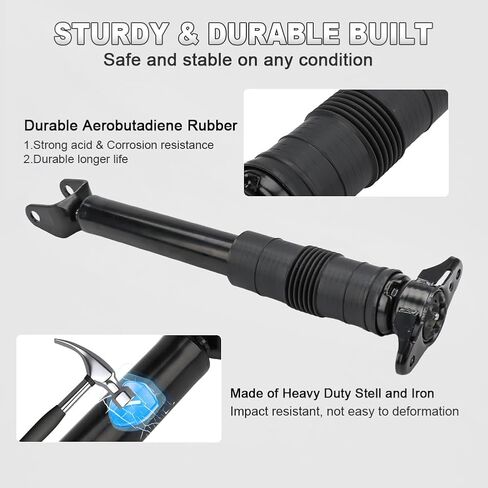 JDMON Pair Rear Air Suspension Shock Struts Compatible with Jeep Grand Cherokee Dodge Durango 2011-2015 Replacement for 68069680AG 68069680AF 68069680AH, 2PCS in Saudi Arabia