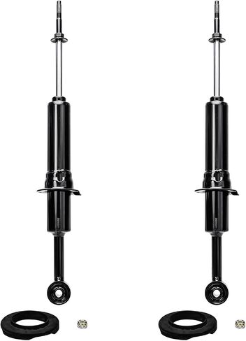 Detroit Axle-2 أمامي امتصاص الصدمات لعام 2003-2020 Toyota 4Runner 2005-2018 Tacoma FJ Cruiser 2006 2007 2008 2009 2010 2012 2013 2015 2015 2017 2017 Presaction Scrack Accorbers Pair Set Pair in Saudi Arabia
