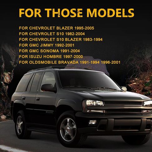 امتصاص الصدمات الأمامية والخلفية من أجل 1995-2005 لـ Chevrolet Blazer 1982-2004 لـ Chevrolet S10 1992-2001 for GMC Jimmy 1997-2000 for Isuzu Hombre Auto Struts Assembly shocks-4pcs- in Saudi Arabia