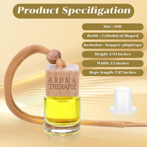 50pcs شنقا الهواء المعطر الناشر الفارغ الزجاج الصافي الناشر الأساسي الزيت العطر العطر العطور قلادة قلاط in Saudi Arabia