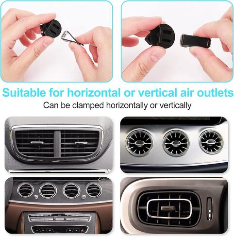 Whaline 5 Pieces Halloween Car Air Vent Clips Cute Pumpkin Ghost Witch Hat Cars Air Freshener Charm Air Conditioning Outlet Clip for Air Vent Decorations Car Accessories Cars Interior Dashboard Decor in Saudi Arabia