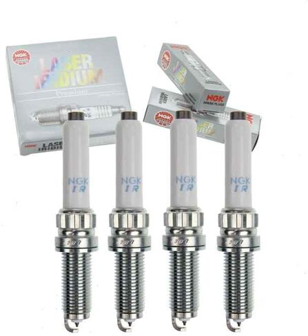 4 pc NGK Laser Iridium Spark Plugs compatible with BMW X1 2.0L L4 2016-2019 in Saudi Arabia