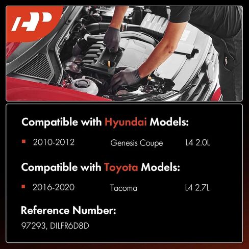 A-Premium Double Iridium Spark Plugs Compatible with Toyota Tacoma 2016-2020 & Hyundai Genesis Coupe 2010-2012, 2.0L 2.7L, Pack of 4 in Saudi Arabia