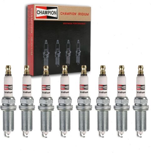 8 PC Champion Iridium Parch Plugs متوافقة مع Dodge RAM 1500 4.7L V8 2008-2010 in Saudi Arabia