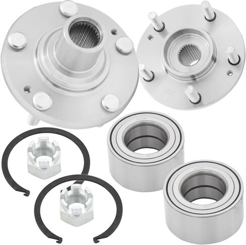 [2-pack] 930-010K-مجموعة إصلاح محور العجلات الأمامية متوافقة مع 2012-13 Kia Forte5 ، 2010-13 Kia Forte Koup ، 2010-13 Kia Forte ، 2007-10 Hyundai Elantra ، 2011-12 Hyundai Elantra [Hatchback] in Saudi Arabia