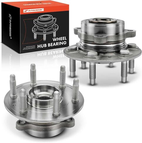 A-Premium 2 X Bront Wheel Bearing and Hub Assembly مع 6-Lug متوافق مع Chevy & GMC & Cadillac-2019-2021-Silverado ، Suburban ، Tahoe ، Sierra ، Yukon XL ، Escalade ESV ، 4WD in Saudi Arabia