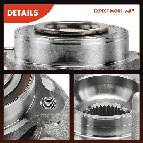 A-Premium 2 X Bront Wheel Bearing and Hub Assembly مع 6-Lug متوافق مع Chevy & GMC & Cadillac-2019-2021-Silverado ، Suburban ، Tahoe ، Sierra ، Yukon XL ، Escalade ESV ، 4WD in Saudi Arabia