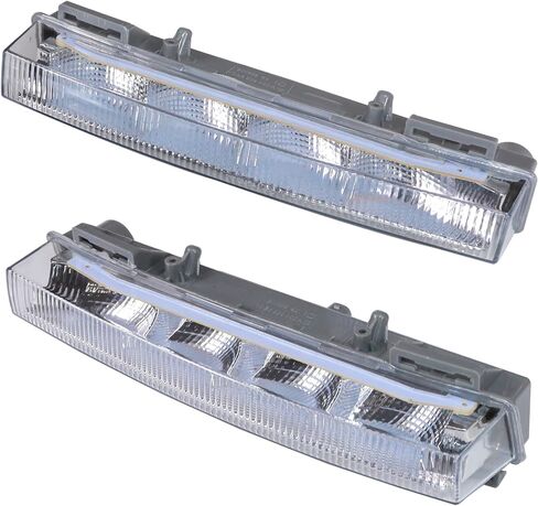 LED Daytime Running Light DRL Fog Lamp Fits for Mercedes Benz W166 ML350 ML550 ML63AMG 2013-2014 for X204 GLK250 GLK350 2013-2015 Replace A2049065401 A2049065501 in Saudi Arabia
