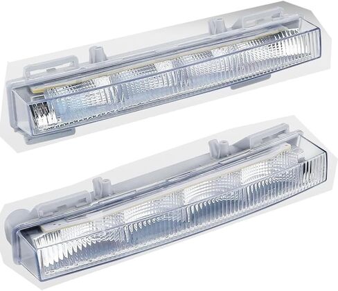 LED Daytime Running Light DRL Fog Lamp Fits for Mercedes Benz W166 ML350 ML550 ML63AMG 2013-2014 for X204 GLK250 GLK350 2013-2015 Replace A2049065401 A2049065501 in Saudi Arabia