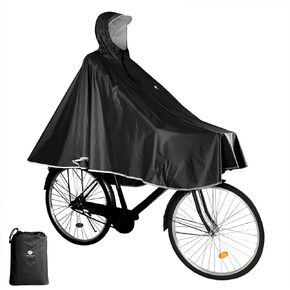 Anyoo Waterproof Rain Poncho Bike Bicycle Rain Capes Lightweight Compact Reusable for Adults
