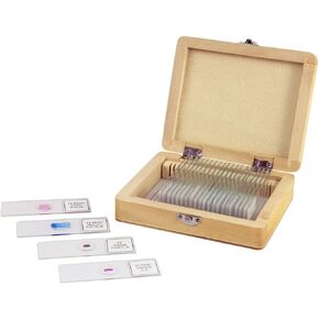 Celestron 44412 Prepared Microscope Slides (100-Piece Set)