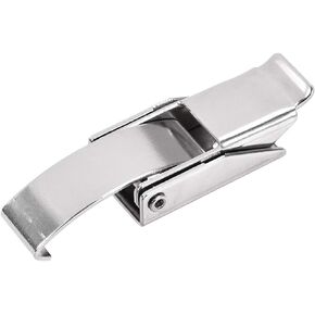 uxcell 2.87-inch SUS304 Stainless Steel Draw Toggle Latch with Spring-Steel Hook