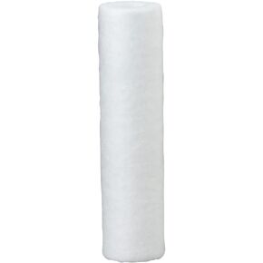 Pentair Pentek P25 Sediment Water Filter, 10-Inch, Under Sink Spun-Bonded Polypropylene Replacement Cartridge, 10" x 2.5", 25 Micron,White