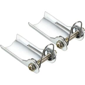 2 Pack Hook Safety Latch Kit - Clevis Slip Hook Receiver Hitch Replacement Apply to Towing Lifting Hook Trailer/Crane (1.3" Long, Silver) in Saudi Arabia