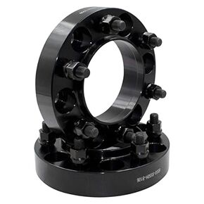 Wheel Accessories Parts 2 Pcs Hub Centric Wheel Spacers Adapters 6x5.5 6x139.7 1.25 Inch Thick M12x1.5 12x1.5 Thread Stud Fits Toyota 2003-22 4-Runner 2000-22 Tacoma 2000-06 Tundra 2007-14 FJ Cruiser