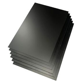 G10 Sheet Fiberglass Panel, Epoxy Resin Panel, 300x335x3.0mm Black