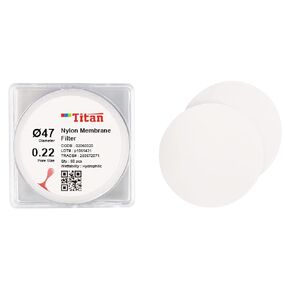 100/Pk Micron Filter Nylon Membrane Filter 0.22um 50mm Micro Disc Membrane Filters for Laboratory Filtration
