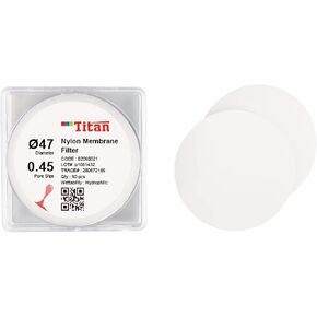 100/Pk ميكرون تصفية مرشح غشاء النايلون 0.22um 50 مللي متر مرشحات غشاء القرص الصغير لترشيح المختبر in Kuwait