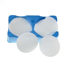 100PCS PTFE Membrane Disc Filter, Hydrophobic, 47mm, Micron Pore Size 0.45um, Excellent Chemical Compatibility Especially Ideal for HPLC Operation
