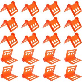 NORJIN 20 Pack Edge Protectors, Plastic Tie Down Protectors Protects Cargo Edges from Wear and Tear, Use with Up to 4 Inch Wide Webbing