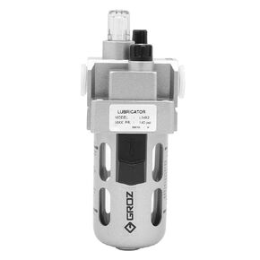 Groz 60252 Lubricator with Polycarbonate Bowl & Guard. Intermediate - 3/8" NPT