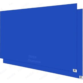Sticky Mats for Cleanrooms,18''×36'' Tacky Mats for Adhesive Construction Lab-Room Hospital, Super Sticky of Debris/Dust/Pet Fur (4Pack Blue 30 Layers)