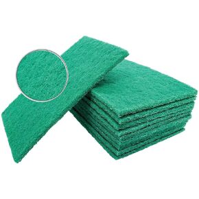 TJR® Scuff Pads 10-Pack – Non-Woven Fleece Buffing Pads for Automotive, Autobody – Multipurpose 6 x 9 Inch Scouring Pad – Tear Resistant Wet and Dry Use Sanding Pads (Ultra Fine P1200)