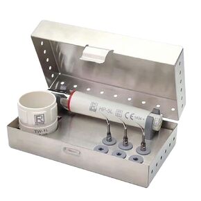 Airgoesin Dental Ultrasonic Tooth Cleaner Piezo Scaler Handpiece Tips Files Holder Torque Wrench Stand Block Container