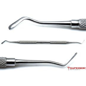 Dental Plastic Filling 755-2 Double Ended 2.5mm Composite Amalgam Restorativ​e Instrument​s