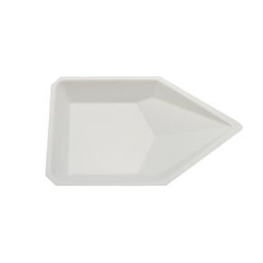 Heathrow Scientific Pour Boat Weighing Dishes, Medium-Sized, 137 mL Capacity, Polystyrene, Disposable, White (Pack of 500)