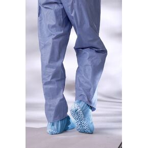 Medline NON28859 Non-Skid Pro Series Multi-Layer Shoe Covers, Latex Free, X-Large, Blue (Pack of 200)