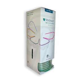 TIDIShield Grab ‘n Go Eyewear Towers – 4 Pre-Loaded Towers (25 Sets of Eyewear Per Tower, 100 Sets Total) – Protective Eyewear – PPE – Medical Office – Dental Office – Clinic – Pharmacy (9210A-100)