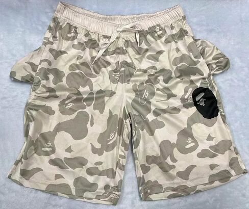 بنطال رياضي من Shark Camo للجنسين، شورت كاجوال، شورت للشاطئ، سروال سباحة in Kuwait