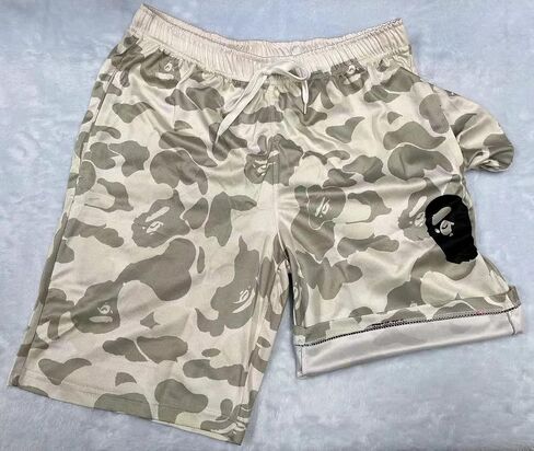 بنطال رياضي من Shark Camo للجنسين، شورت كاجوال، شورت للشاطئ، سروال سباحة in Kuwait