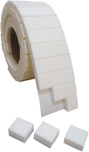 Franklowe Poly Foam Adhesive Backed Separator Pads for Vinyl and Aluminum Windows, 1000 Pack (1/2 x 1-1/2 x 1-1/2) in Saudi Arabia