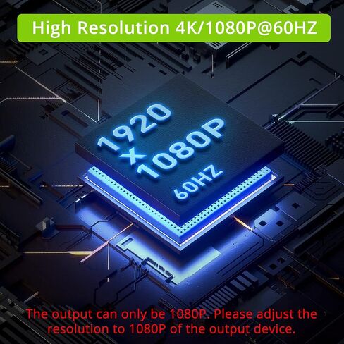 وحدة تحكم حائط الفيديو LiNKFOR 2x2 HDMI، مدخل 4K@60HZ، شاشة HD 1080P@60HZ، HDMI 2.0، HDCP 2.2، دوران 180 درجة، شاشة توصيل متعددة الشاشات - 1x2، 1x3، 1x4، 2x2، 4x1، 3x1، 2x1 in Kuwait