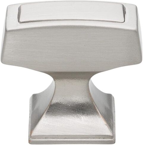 GlideRite Hardware GR-87390-SN-10 1-1/8 X 1/2 بوصة مقبض خزانة مستطيل انتقالي 10 عبوات in Kuwait