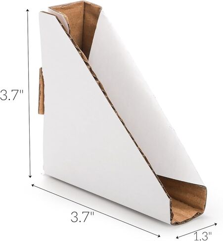 AVLA 150 حزمة من واقيات الزوايا من الورق المقوى، واقي زوايا الشحن لإطار الصورة، حواف تغليف الورق المقوى للوحات، زوايا تعبئة الورق المقوى للفن المتحرك، سهلة التجميع، تناسب 1 بوصة in Kuwait