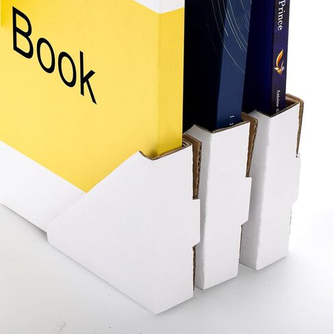 AVLA 150 حزمة من واقيات الزوايا من الورق المقوى، واقي زوايا الشحن لإطار الصورة، حواف تغليف الورق المقوى للوحات، زوايا تعبئة الورق المقوى للفن المتحرك، سهلة التجميع، تناسب 1 بوصة in Kuwait