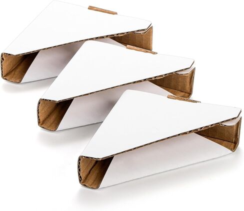 AVLA 150 حزمة من واقيات الزوايا من الورق المقوى، واقي زوايا الشحن لإطار الصورة، حواف تغليف الورق المقوى للوحات، زوايا تعبئة الورق المقوى للفن المتحرك، سهلة التجميع، تناسب 1 بوصة in Kuwait