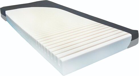 مرتبة سرير مستشفى طبية من روسكو للسرير الطبي، مقاس 80 بوصة × 35 بوصة، إسفنجية، مقاومة للماء، غطاء من النايلون، غير قابلة للانزلاق، حد وزن 350 رطل in Kuwait